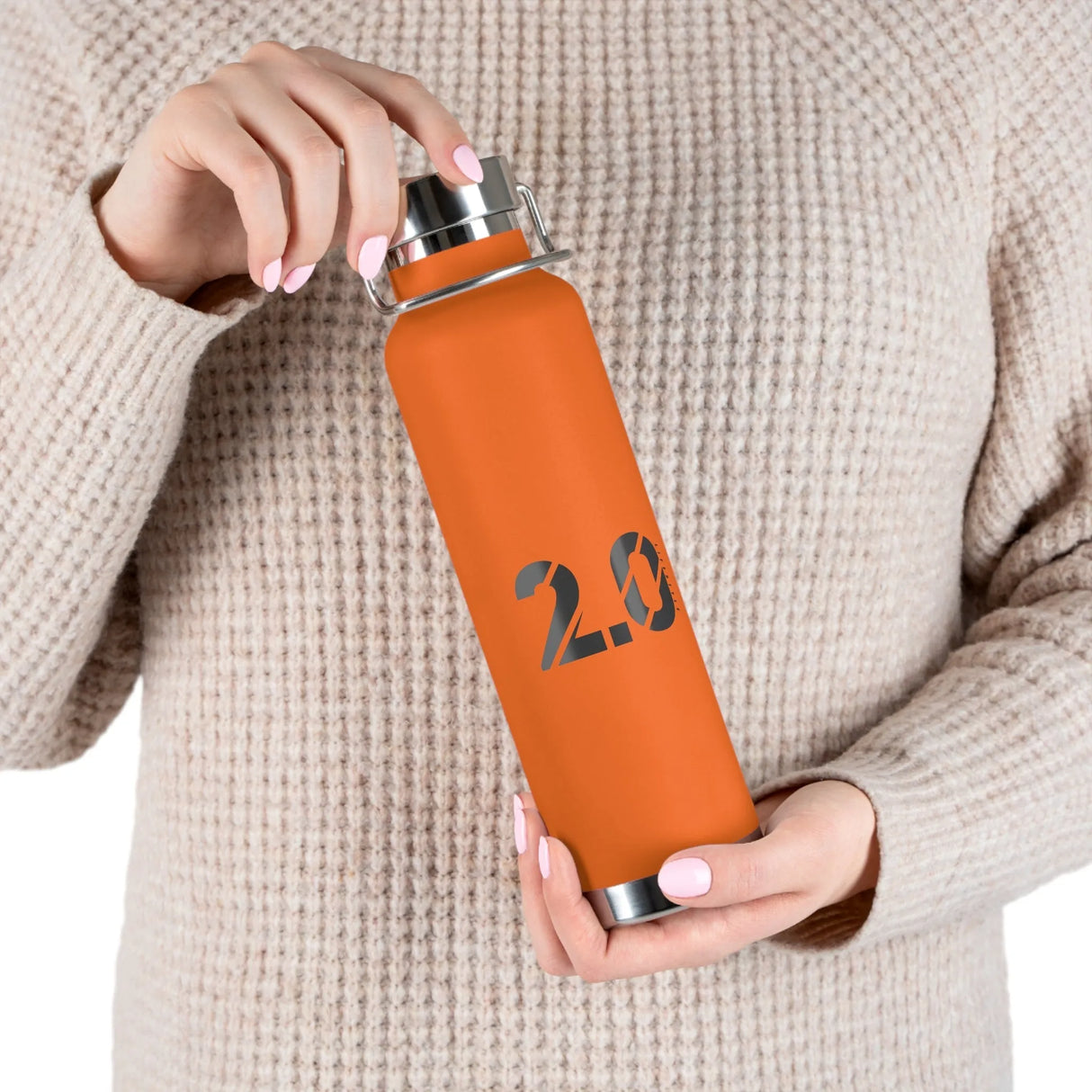 Copper Vacuum Insulated Bottle, 22oz - 2.0 Lifestyle