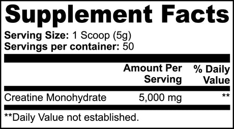 Creatine Monohydrate - 2.0 Lifestyle