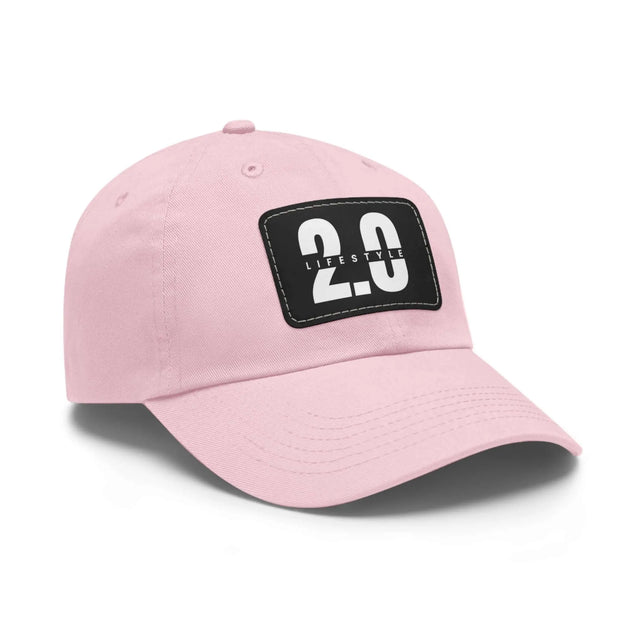 Dad Hat with Leather Patch (Rectangle) - 2.0 Lifestyle