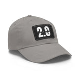 Dad Hat with Leather Patch (Rectangle) - 2.0 Lifestyle