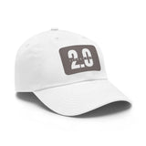 Dad Hat with Leather Patch (Rectangle) - 2.0 Lifestyle