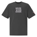 Never Back Down Oversized Tee