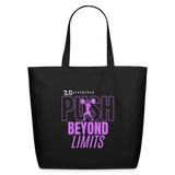 Push Beyond Limits Tote - Purple - black