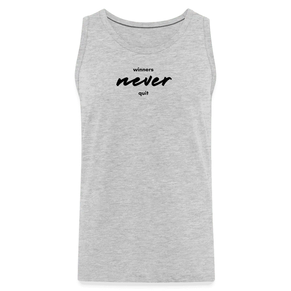 Winning Tank - heather gray