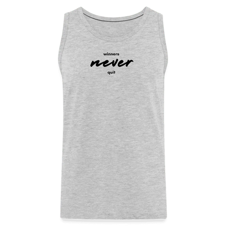 Winning Tank - heather gray