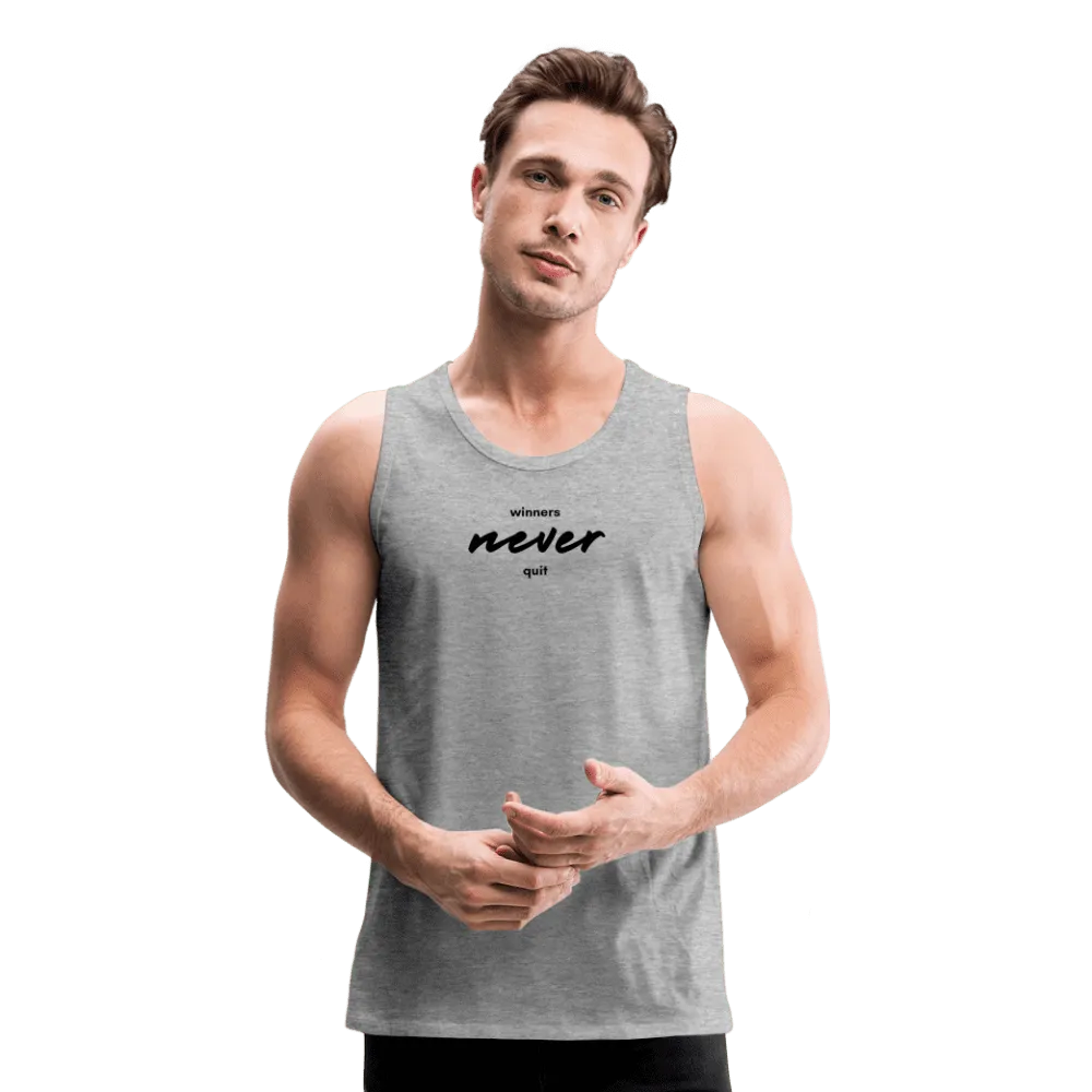 Winning Tank - heather gray