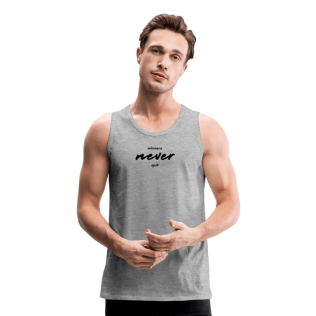 Winning Tank - heather gray