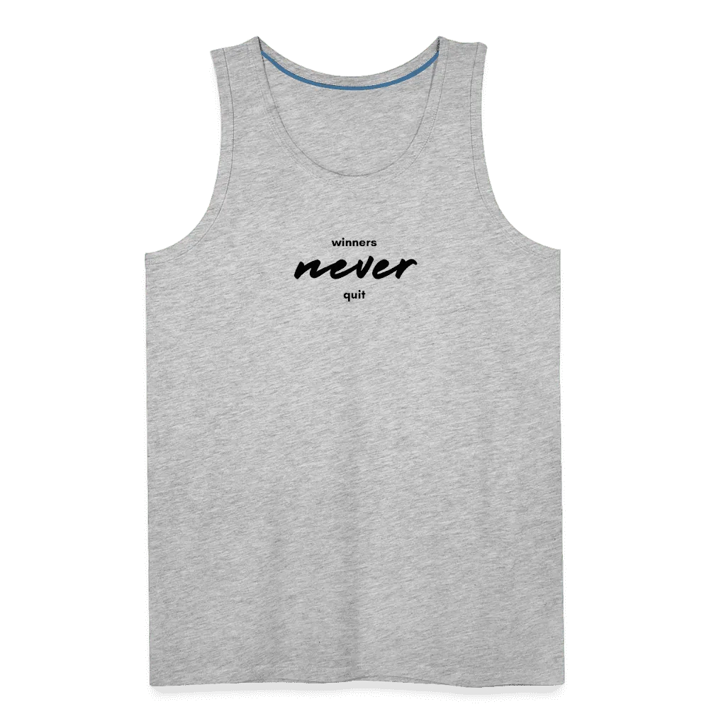 Winning Tank - heather gray