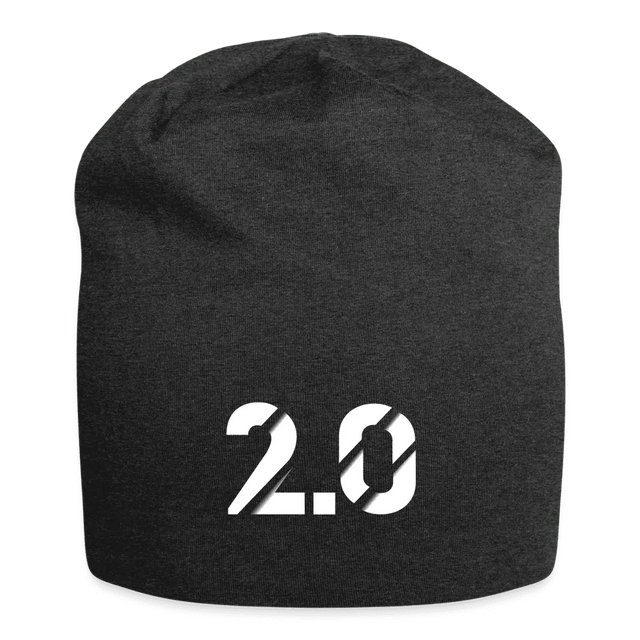 Level Up Beanie - charcoal grey