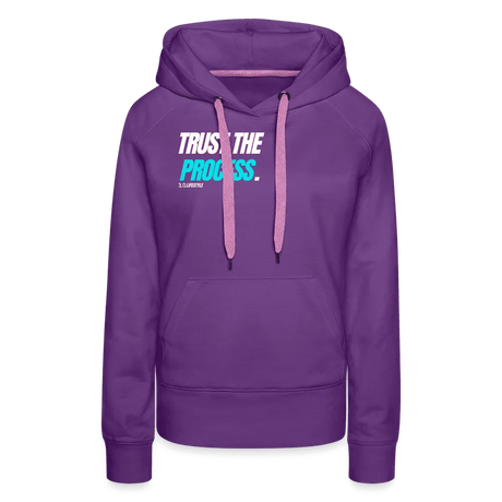 TRUST Hoodie - purple 