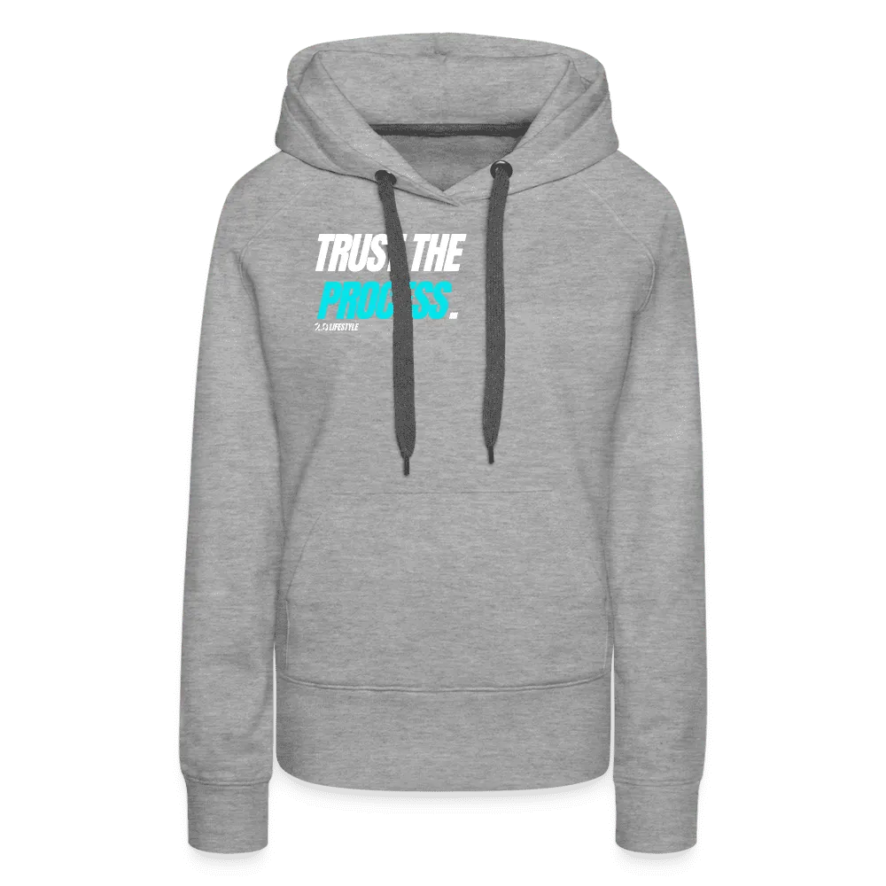 TRUST Hoodie - heather grey