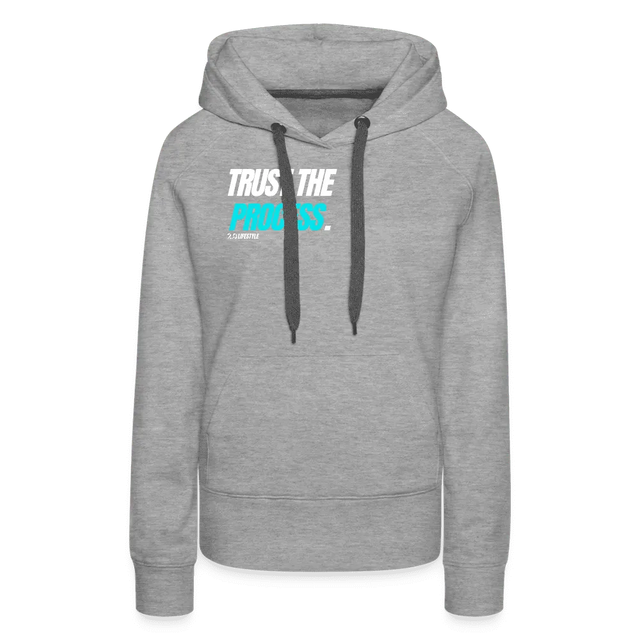 TRUST Hoodie - heather grey