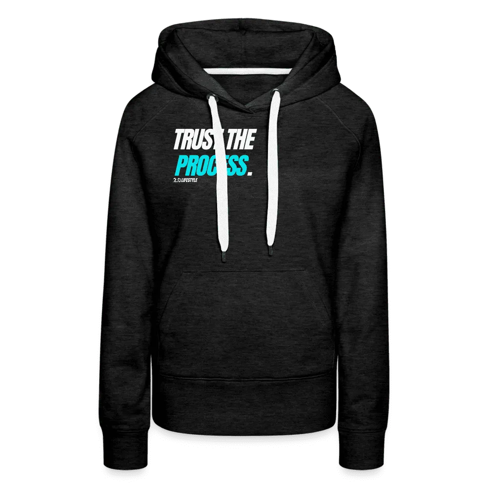 TRUST Hoodie - charcoal grey