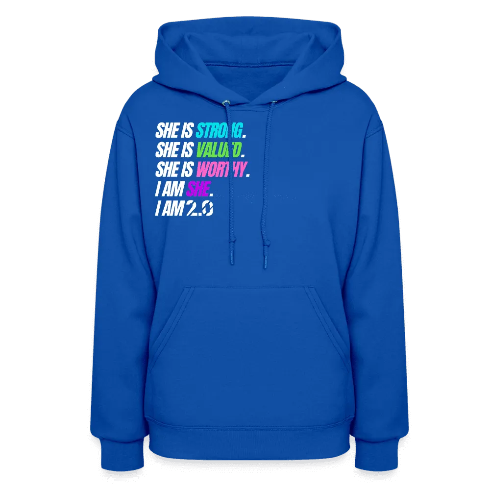 I AM Hoodie - royal blue