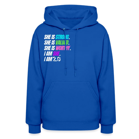 I AM Hoodie - royal blue