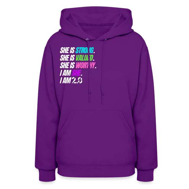 I AM Hoodie - purple