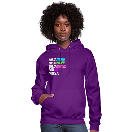 I AM Hoodie - purple