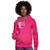 I AM Hoodie - fuchsia