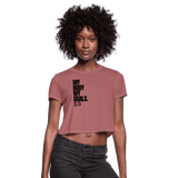 My Goals Crop top - mauve