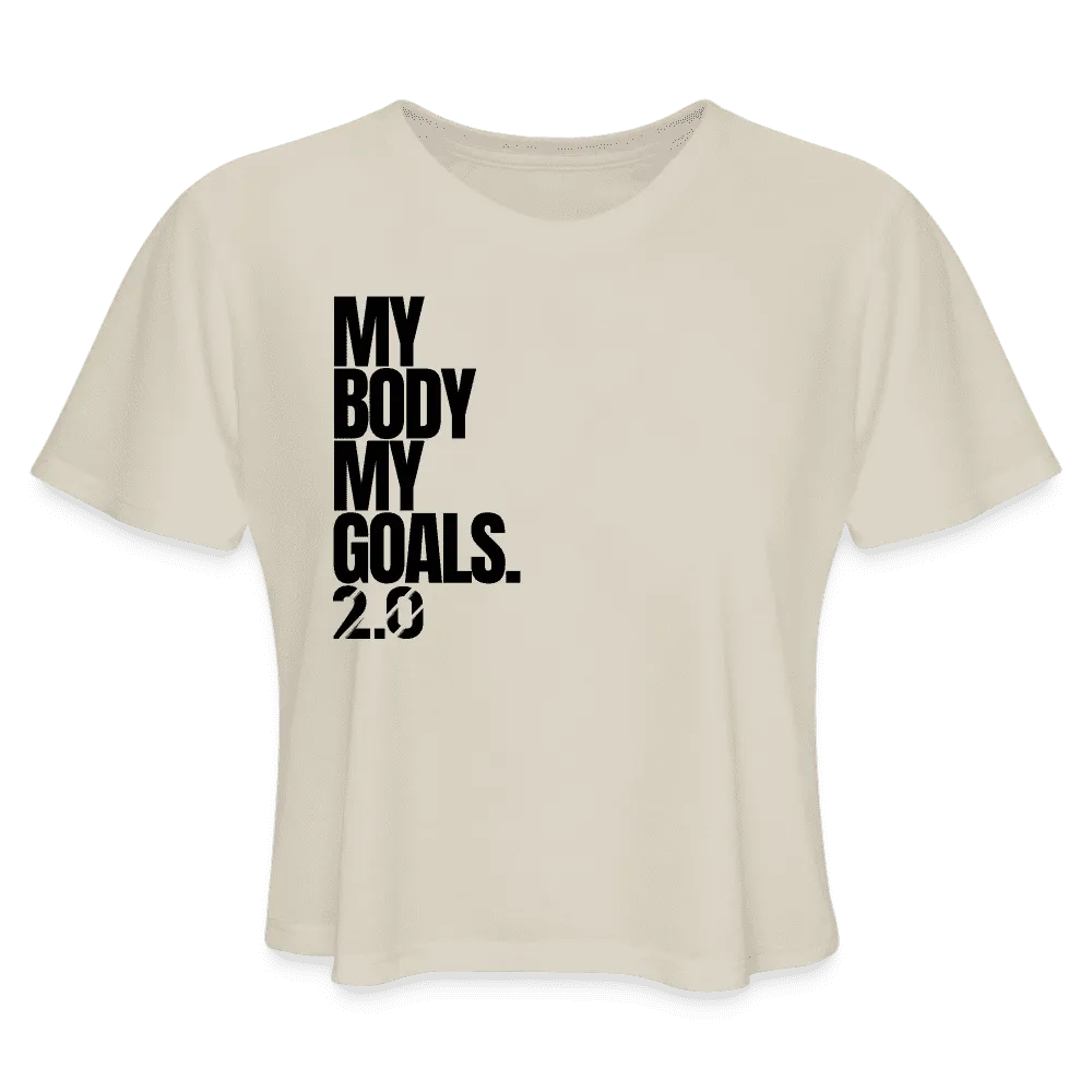 My Goals Crop top - dust