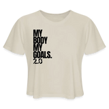 My Goals Crop top - dust