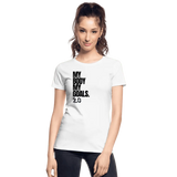 Women’s Premium Organic T-Shirt - white