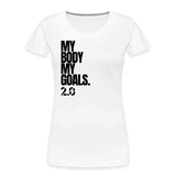 Women’s Premium Organic T-Shirt - white