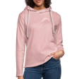 "Pretty in Pink" Lightweight Hoodie - cream heather pink