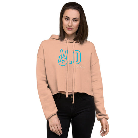 Peace 2.0: Ashley Crop Hoodie - 2.0 Lifestyle