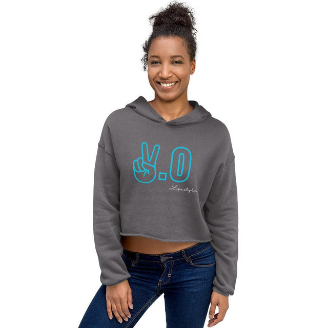 Peace 2.0: Ashley Crop Hoodie - 2.0 Lifestyle