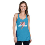 Lightning: Ashley Racerback Tank