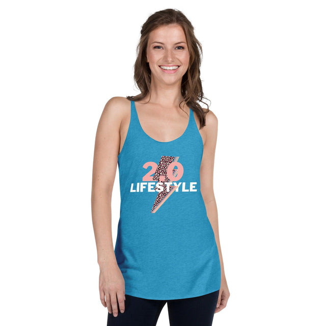 Lightning: Ashley Racerback Tank