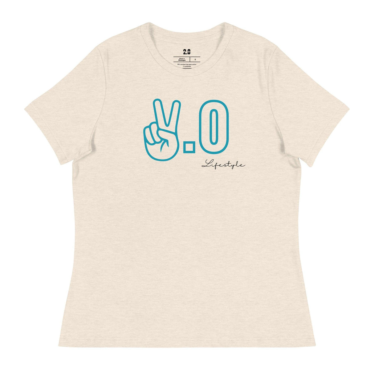 Peace 2.0: Ashley Relaxed Tee