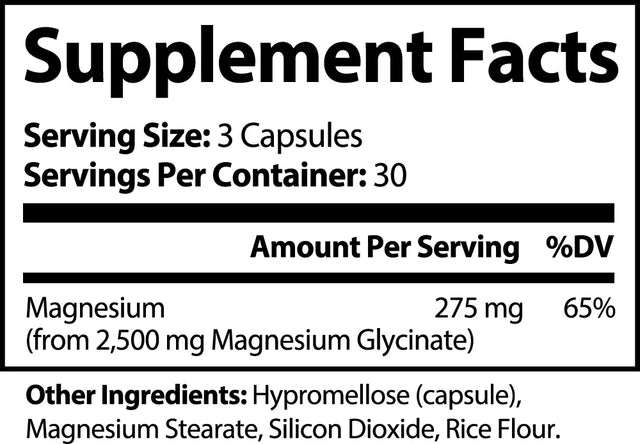 Magnesium Glycinate - 2.0 Lifestyle