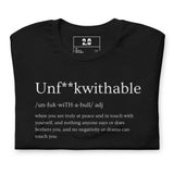 Unf**kwithable Unisex Tee - 2.0 lifestyle